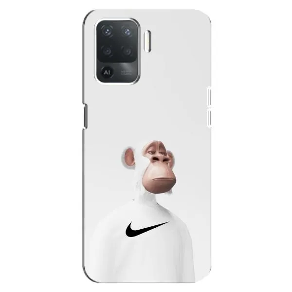Чехол с принтом «обезьяна NFT Nike» для OPPO Reno 5 Lite Чехол с принтом «обезьяна NFT Nike» для OPPO Reno 5 Lite
