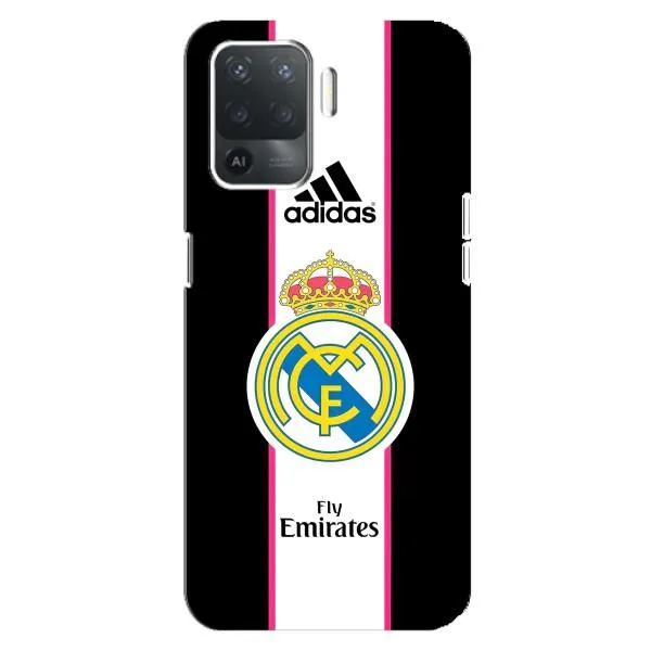 Чохол з принтом «Лого Real Madrid» для OPPO Reno 5 Lite