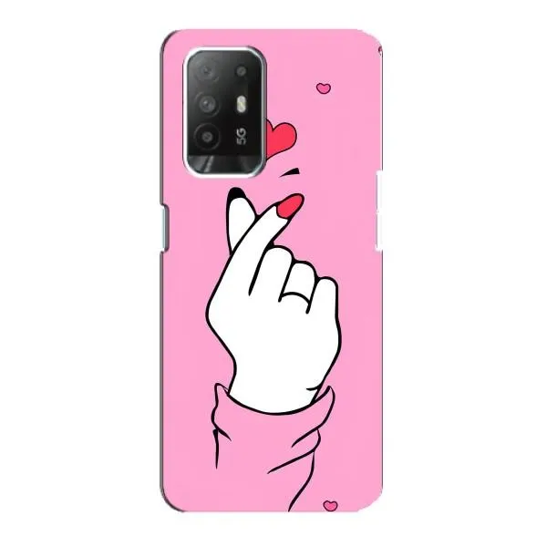 Чехол с принтом «Знак Love» для OPPO Reno 5z Чехол с принтом «Знак Love» для OPPO Reno 5z