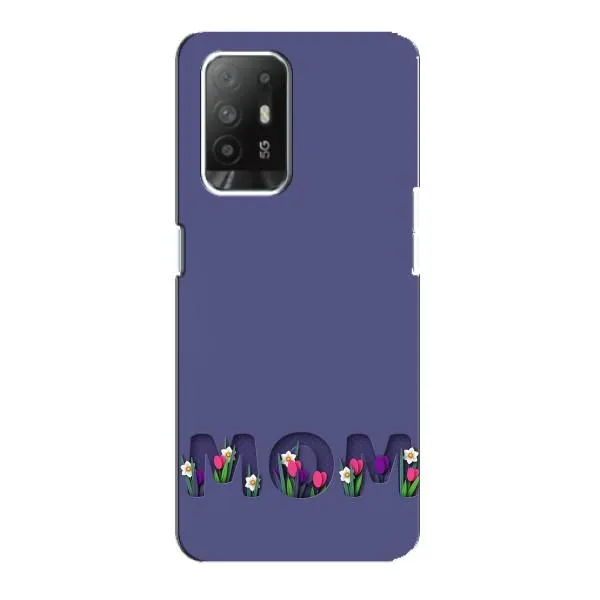Чехол с принтом «Мама в цветах» для OPPO Reno 5z