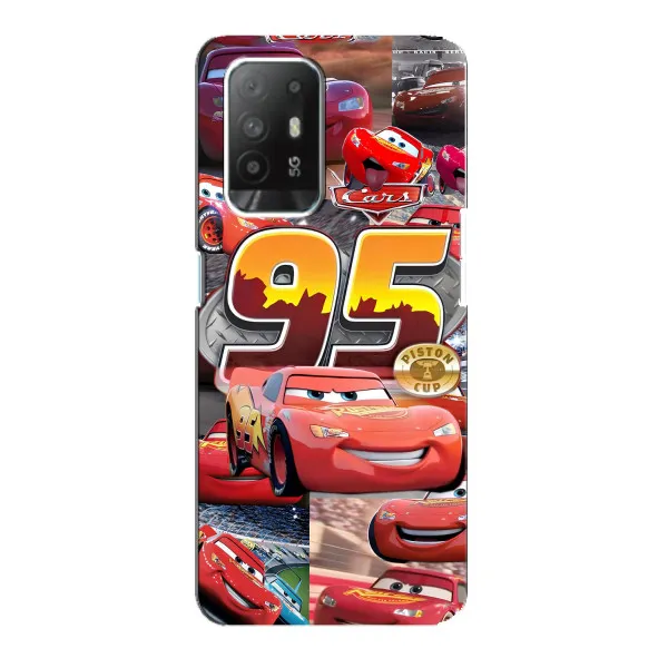 Чохол з принтом «Колаж Блискавка Маквін» для OPPO Reno 5z Чохол з принтом «Колаж Блискавка Маквін» для OPPO Reno 5z