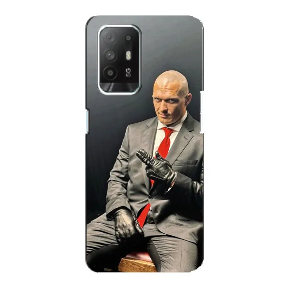 Чехол с принтом «Усик Hitman» для OPPO Reno 5z