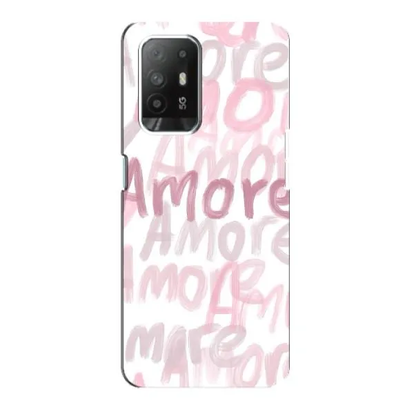 Чехол с принтом «Аморе любовь» для OPPO Reno 5z