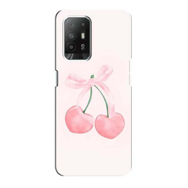 Чехол с принтом «Розовые вишни» для OPPO Reno 5z