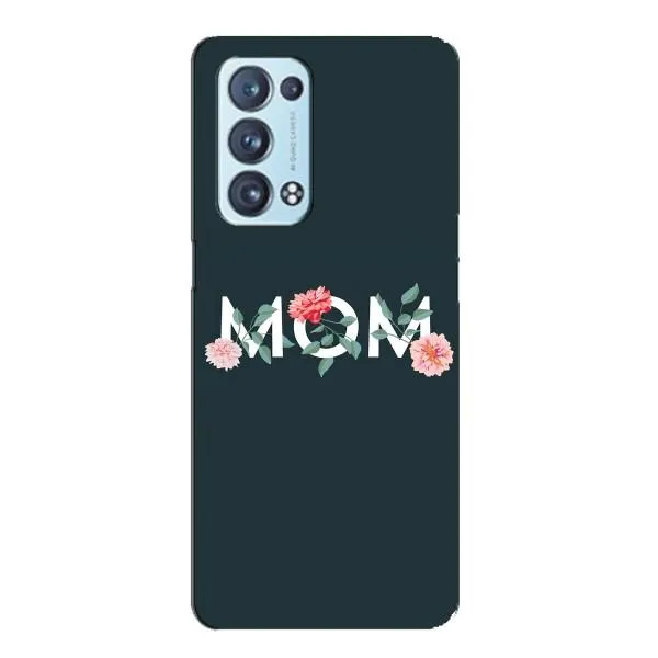 Чохол з принтом «Mom дизайн» для OPPO Reno6 Pro Plus 5G
