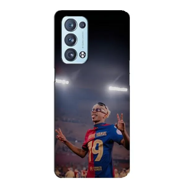 Чохол з принтом «Ямаль на стадіоні» для OPPO Reno6 Pro Plus 5G