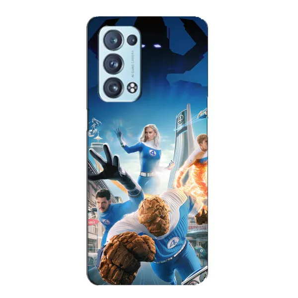 Чохол з принтом «Герої Фантастична Четвірка» для OPPO Reno6 Pro Plus 5G