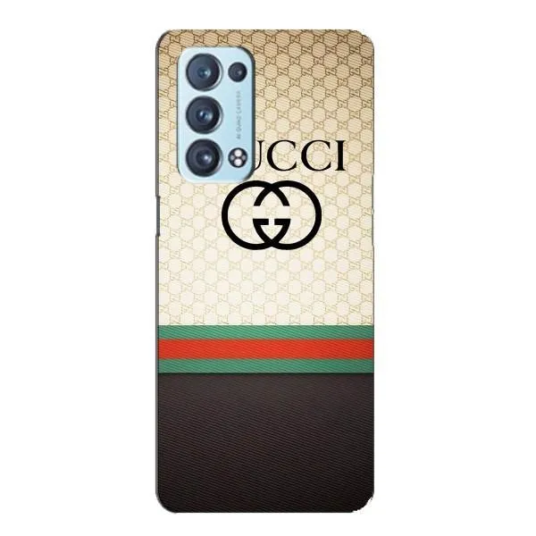 Чехол с принтом «GUCCI стиль» для OPPO Reno6 Pro 5G