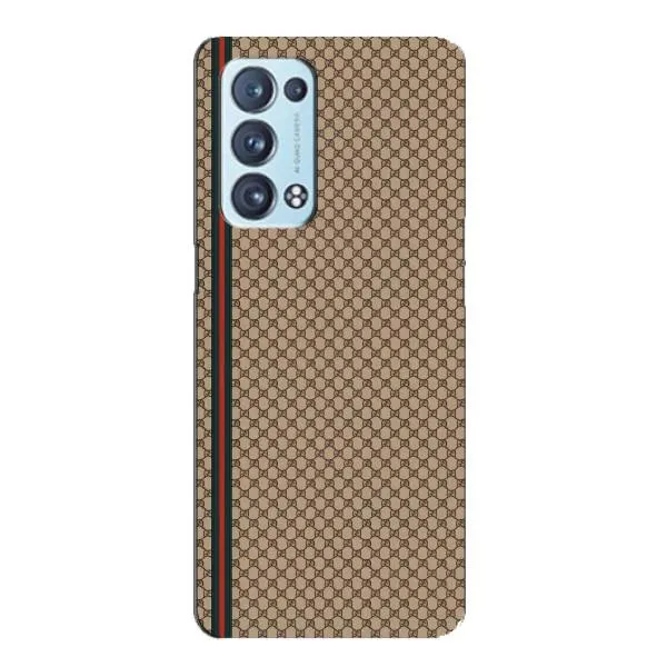 Чехол с принтом «Гуччи полоса» для OPPO Reno6 Pro 5G