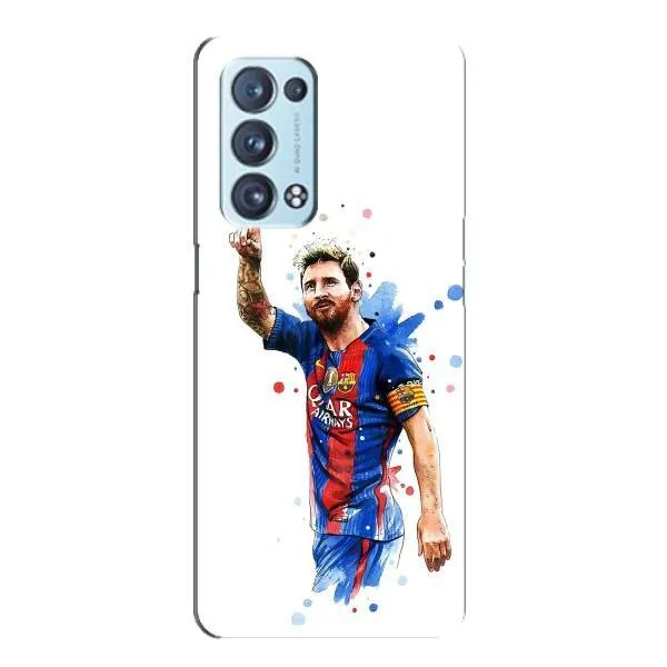 Чехол с принтом «Лео Месси» для OPPO Reno6 Pro 5G