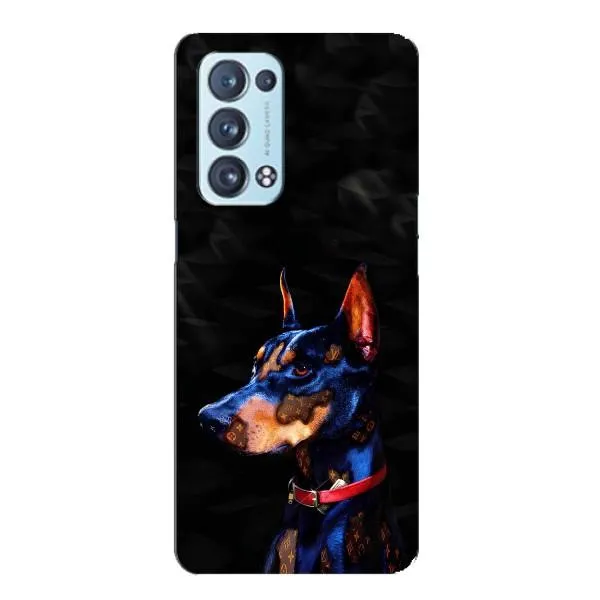 Чехол с принтом «Собака» для OPPO Reno6 Pro 5G