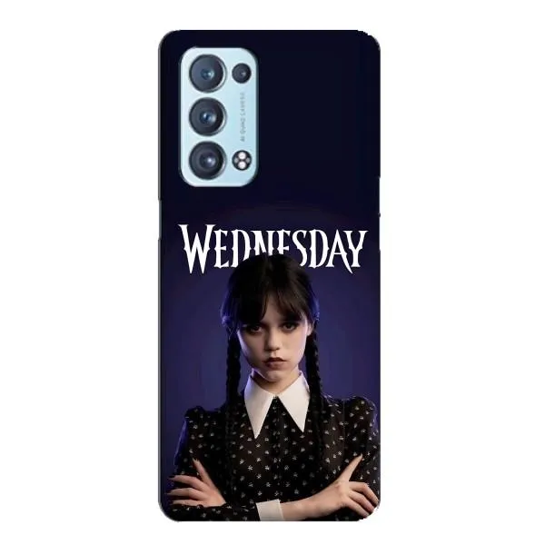 Чехол с принтом «Wednesday» для OPPO Reno6 Pro 5G