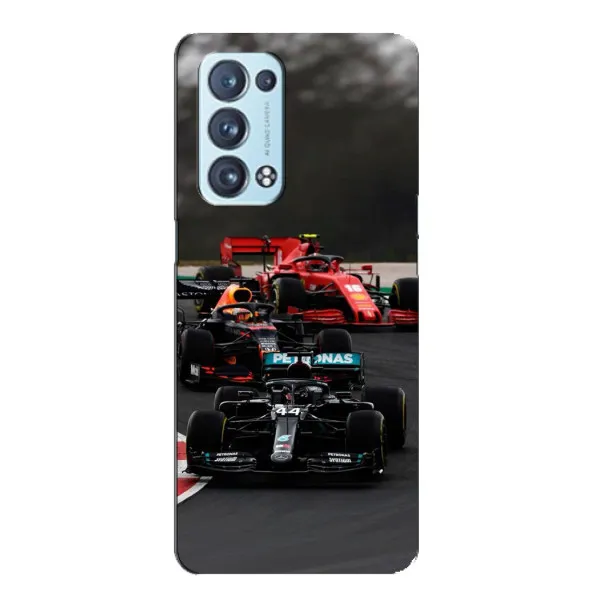 Чехол с принтом «Гонка Формула 1» для OPPO Reno6 Pro 5G Чехол с принтом «Гонка Формула 1» для OPPO Reno6 Pro 5G