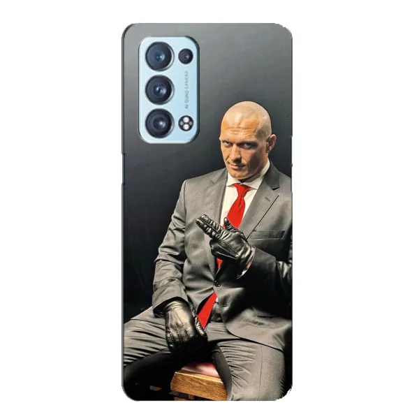 Чохол з принтом «Усик Hitman» для OPPO Reno6 Pro 5G