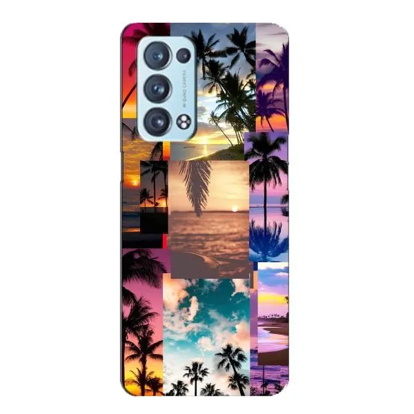 Чехол с принтом «Летний отпуск» для OPPO Reno6 Pro 5G