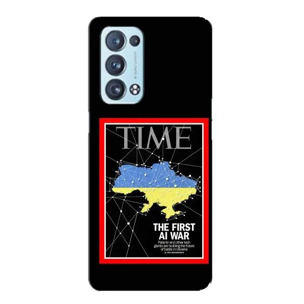 Чехол с принтом «TIME Ukraine» для OPPO Reno6 Pro 5G