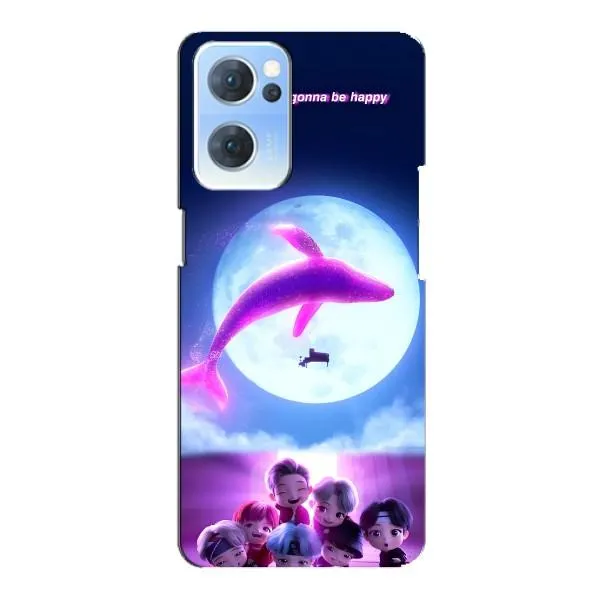 Чохол з принтом «КИТ BTS» для OPPO Reno7 5G Чохол з принтом «КИТ BTS» для OPPO Reno7 5G