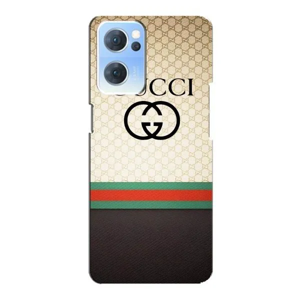 Чехол с принтом «GUCCI стиль» для OPPO Reno7 5G
