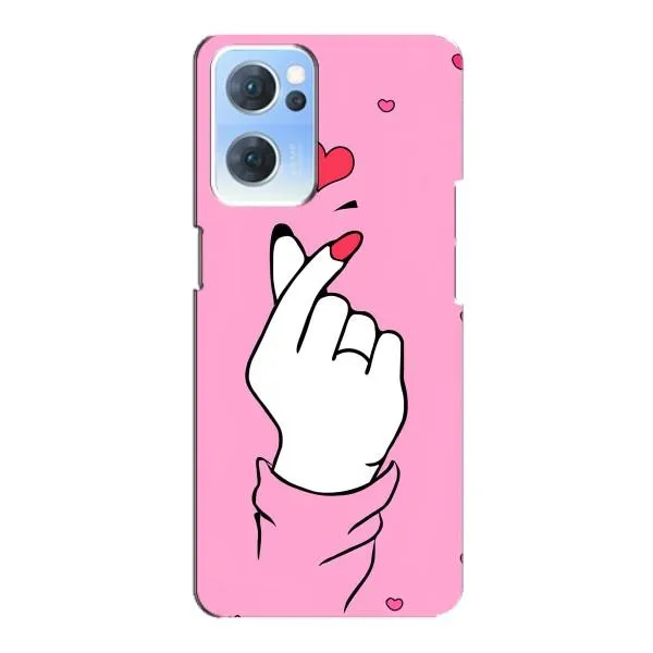 Чехол с принтом «Знак Love» для OPPO Reno7 5G