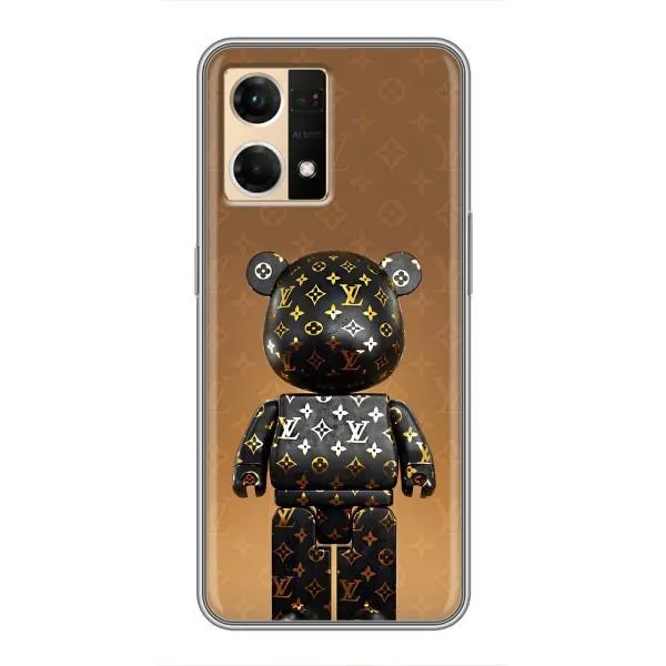 Чохол з принтом «Bearbrick» для OPPO Reno7 Pro 5G