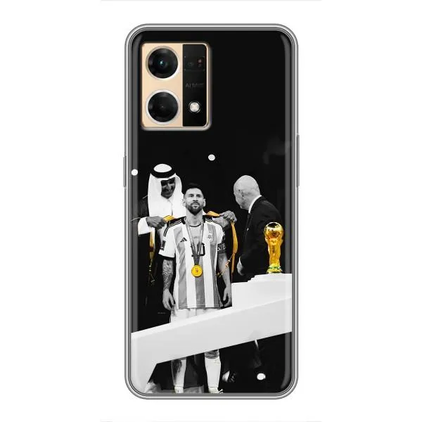 Чехол с принтом «Месси в накидке» для OPPO Reno7 Pro 5G Чехол с принтом «Месси в накидке» для OPPO Reno7 Pro 5G