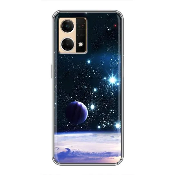Чехол с принтом «Космический вид» для OPPO Reno7 Pro 5G