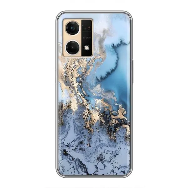 Чехол с принтом «Нежный мрамор» для OPPO Reno7 Pro 5G Чехол с принтом «Нежный мрамор» для OPPO Reno7 Pro 5G
