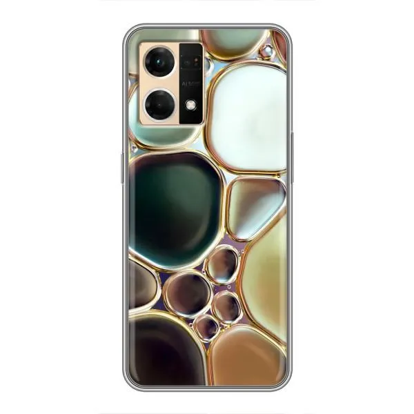 Чехол с принтом «Радужный Мрамор» для OPPO Reno7 Pro 5G Чехол с принтом «Радужный Мрамор» для OPPO Reno7 Pro 5G