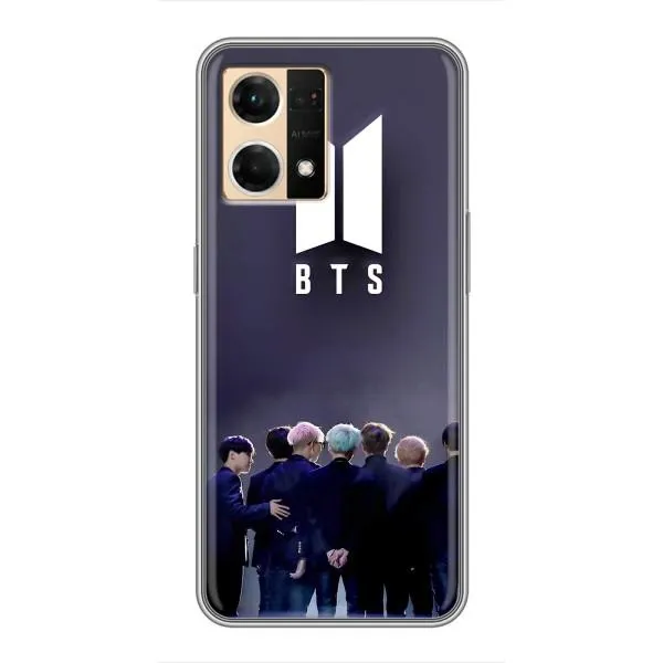 Чехол с принтом «Группа BTS» для OPPO Reno7 4G Чехол с принтом «Группа BTS» для OPPO Reno7 4G