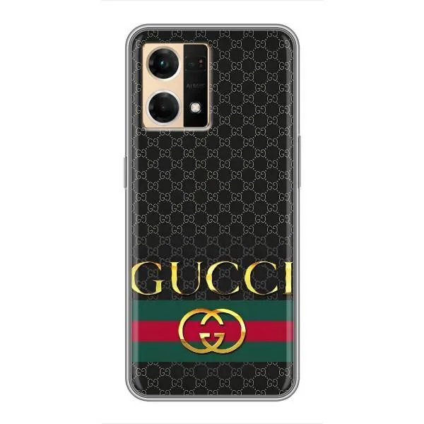Чехол с принтом «Gucci оригинал» для OPPO Reno7 4G