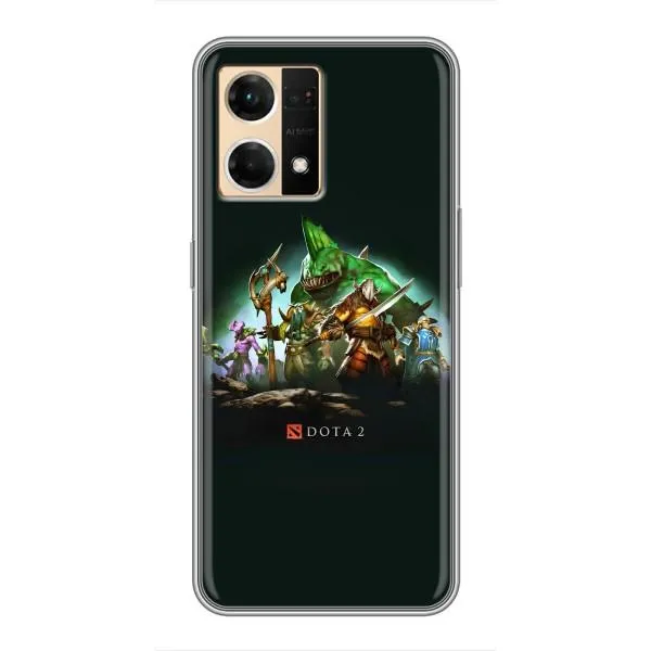 Чехол с принтом «DOTA 2» для OPPO Reno7 4G Чехол с принтом «DOTA 2» для OPPO Reno7 4G