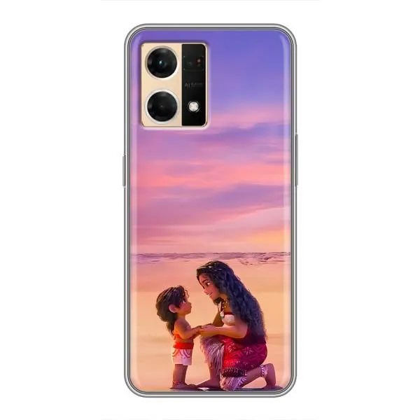 Чехол с принтом «Маленькая Ваяна» для OPPO Reno7 4G Чехол с принтом «Маленькая Ваяна» для OPPO Reno7 4G
