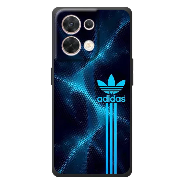 Чехол с принтом «Синий Адидас» для OPPO Reno 8 5G