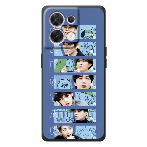 Чехол с принтом «Bangtan» для OPPO Reno 8 5G