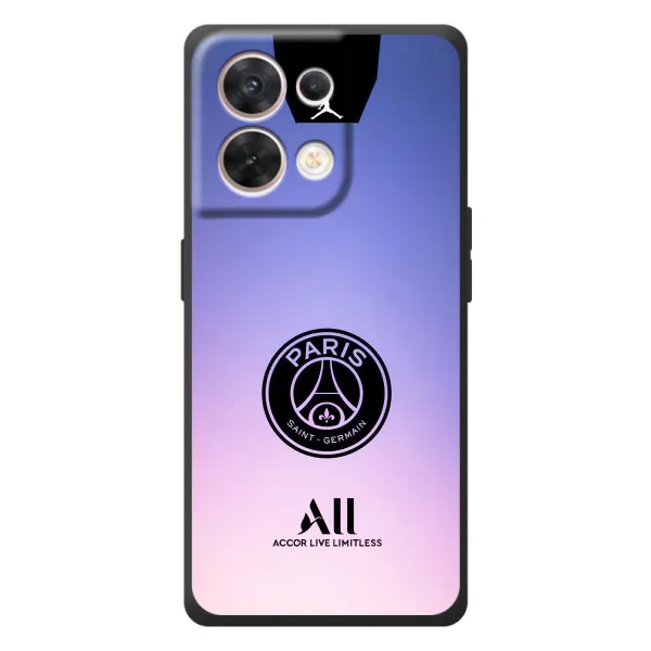 Чехол с принтом «лого PSG» для OPPO Reno 8 5G Чехол с принтом «лого PSG» для OPPO Reno 8 5G