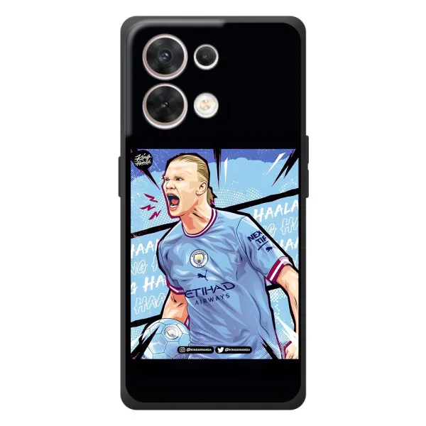 Чехол с принтом «гол Эрлинг Холланд» для OPPO Reno 8 5G