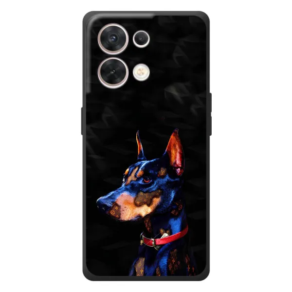 Чехол с принтом «Собака» для OPPO Reno 8 5G