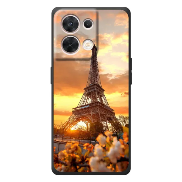 Чехол с принтом «Солнечная башня» для OPPO Reno 8 5G