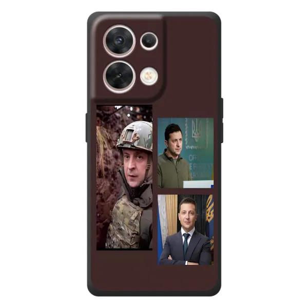 Чехол с принтом «Президент» для OPPO Reno 8 5G