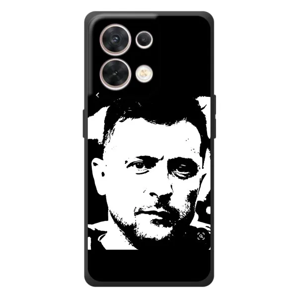 Чехол с принтом «Зеленский АРТ» для OPPO Reno 8 5G