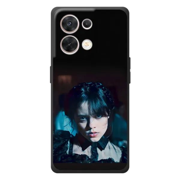 Чехол с принтом «взгляд Уэнздей» для OPPO Reno 8 5G Чехол с принтом «взгляд Уэнздей» для OPPO Reno 8 5G