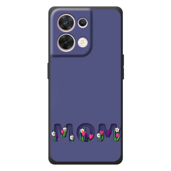 Чехол с принтом «Мама в цветах» для OPPO Reno 8 5G Чехол с принтом «Мама в цветах» для OPPO Reno 8 5G