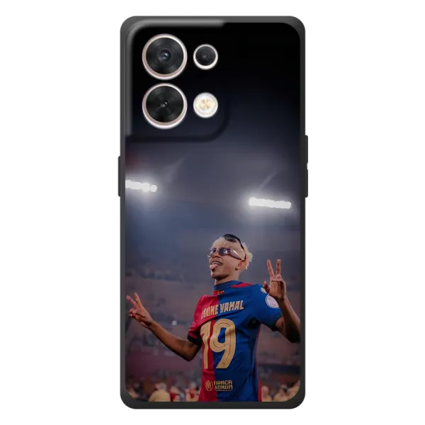 Чехол с принтом «Ямаль на стадионе» для OPPO Reno 8 5G