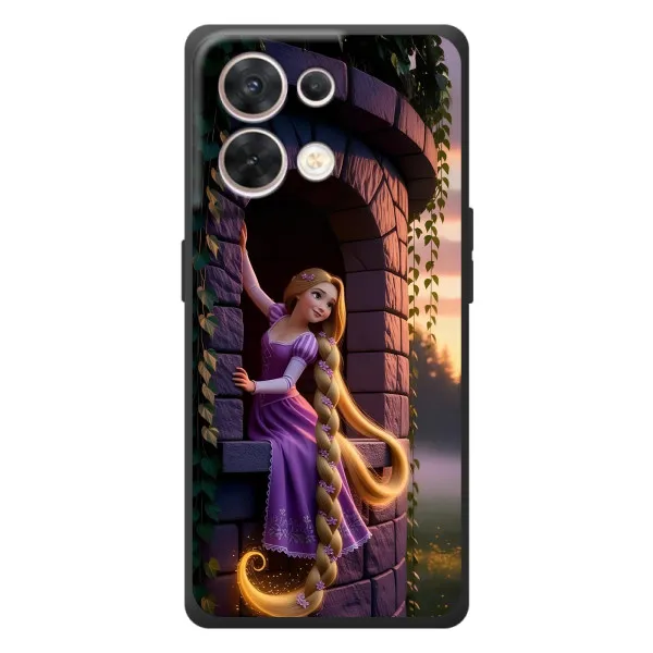 Чехол с принтом «Рапунцель на башне» для OPPO Reno 8 5G Чехол с принтом «Рапунцель на башне» для OPPO Reno 8 5G