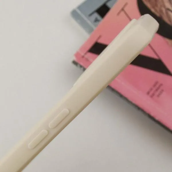 Силиконовый чехол Candy Full Camera для Oppo Reno 8 T 4G — Бежевый — фото 5