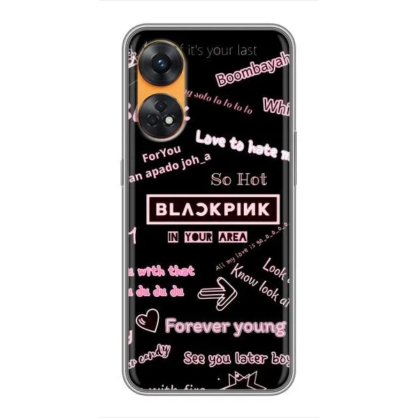 Чехол с принтом «BLACKPINK» для OPPO Reno 8T