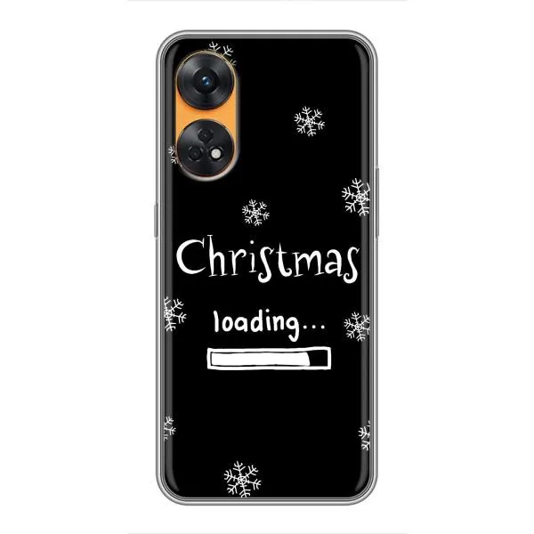 Чехол с принтом «Christmas loading» для OPPO Reno 8T