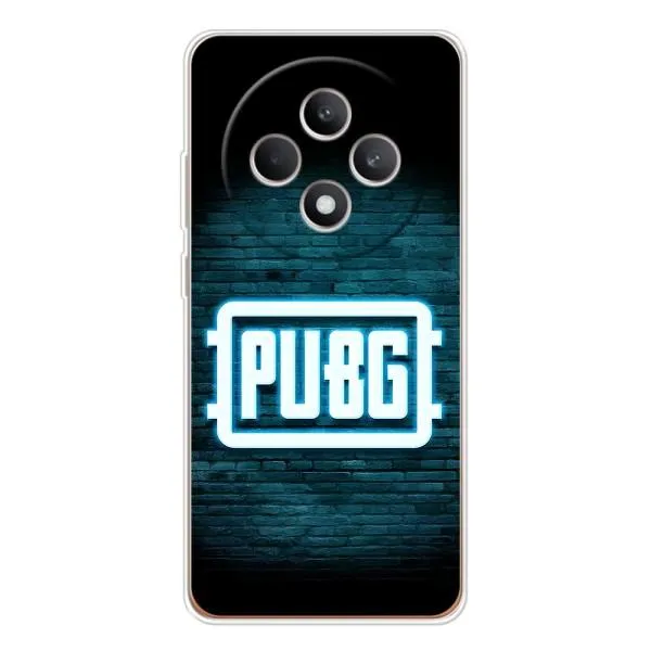 Чехол с принтом «Лого PUBG» для OPPO Reno12 F