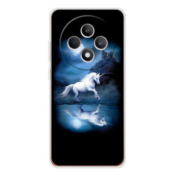 Чехол с принтом «Единорог» для OPPO Reno12 F