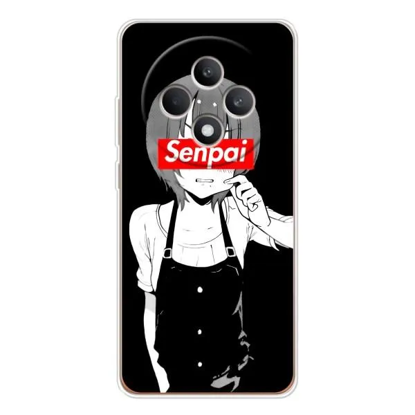 Чехол с принтом «Senpai» для OPPO Reno12 FS